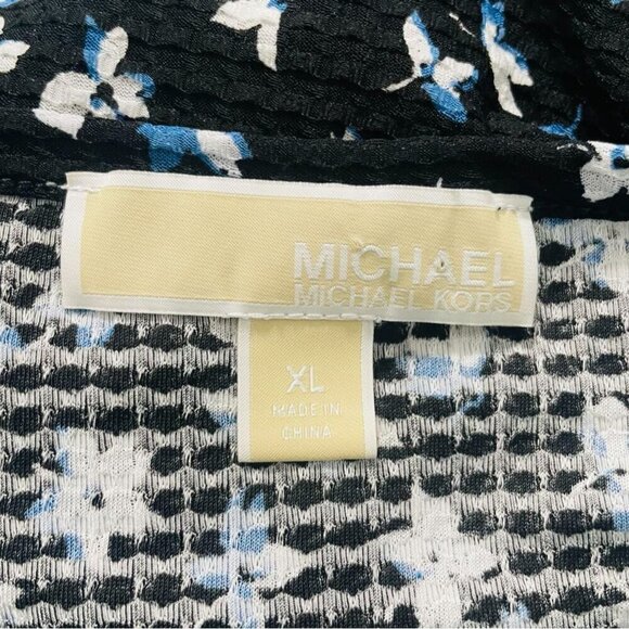 Michael Kors Size XL  Top Blouse Floral Career Office - Picture 8 of 10